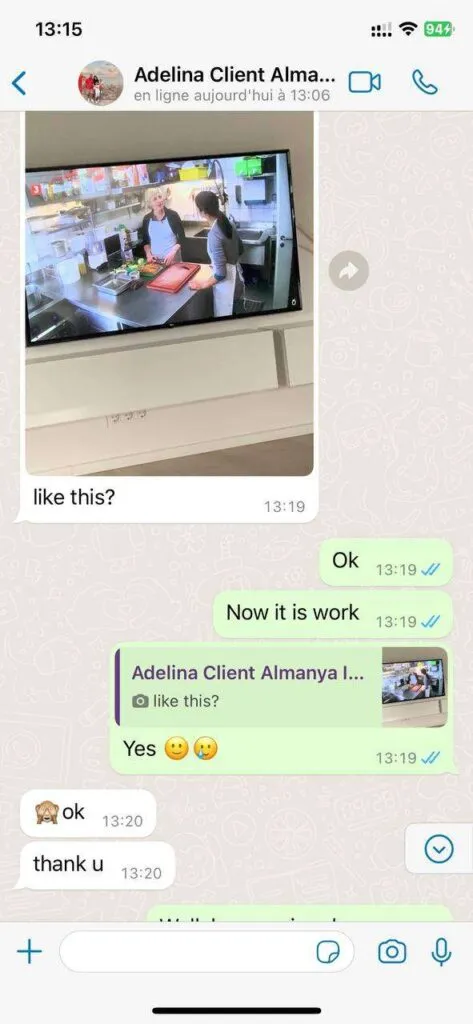 WhatsApp support conversation for IPTV setup 4